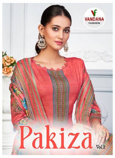 Pakiza Vol 2 By Vandana 2001 2010 Surat Dress Material wholesale market Catalog
